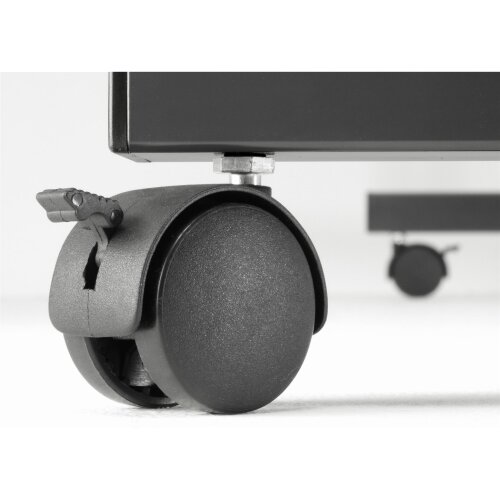 Garderobenständer mit Hakenleiste anthrazit