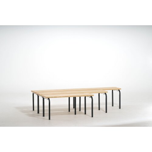 Garderobensitzbank stapelbar in verschiedenen Längen