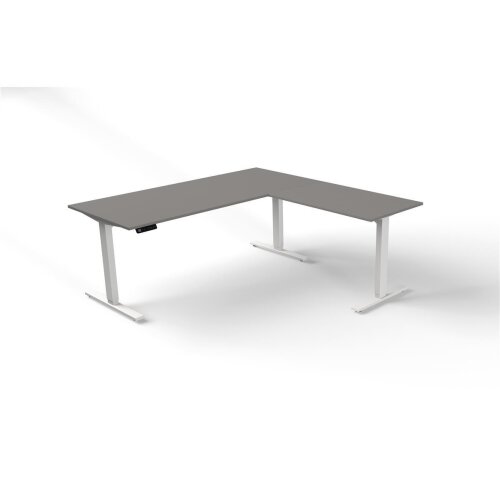 Winkelschreibtisch elektrisch höhenverstellbar Serie ETK3 180 x 180 cm