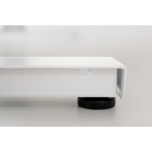 Schreibtisch elektrisch höhenverstellbar Serie ETK3 im Maß: 160 x 80 cm, Dekor: Weiss
