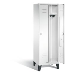 Spind Classic auf Füßen, 2 Abteile,...