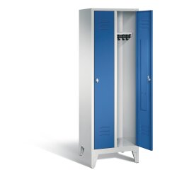 Spind Classic auf Füßen, 2 Abteile,...