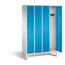 Spind Classic auf Füßen, 4 Abteile,...