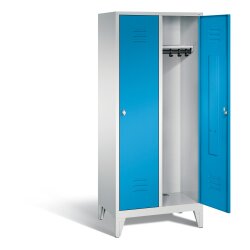 Spind Classic auf Füßen, 2 Abteile,...