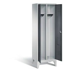 Spind Classic mittig schliessend auf Füßen, 2...