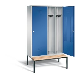 Doppelspind Classic auf Sitzbank, 4 Abteile mit 2...