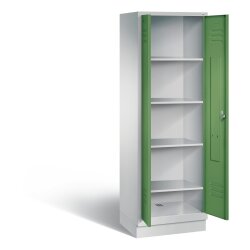 Wäsche- und Aufbewahrungsschrank Classic auf Sockel,...