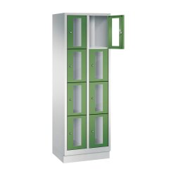 Fächerschrank Classic mit Sichtfenstertüren,...