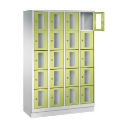 Fächerschrank Classic mit Sichtfenstertüren,...