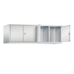 Spind Aufsatzschrank Classic, 4 Abteile mittig...