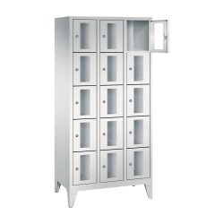 Fächerschrank Classic mit Sichtfenstertüren,...