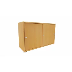 Schiebetürenschrank in 2 Ordnerhöhen, 120 cm...