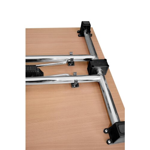 Klapptisch mit geradem Fuß 140 x 70 cm, Höhe 72,5 cm