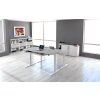 Schreibtisch elektrisch höhenverstellbar Serie ETK3 160 x 80 cm Grau