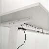 Schreibtisch elektrisch höhenverstellbar Serie ETK3 160 x 80 cm Grau