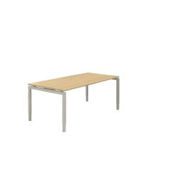 Schreibtisch Serie E1 höhenverstellbar, Dekor Ahorn,...