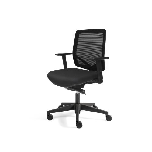 Netzdrehstuhl mit Sitztiefenverstellung