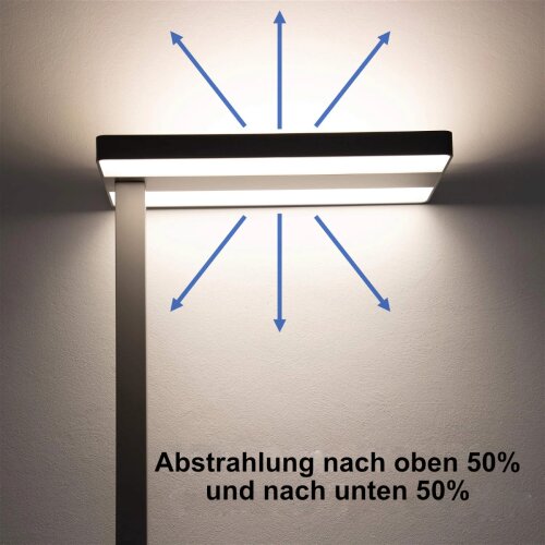 LED Standleuchte dimmbar