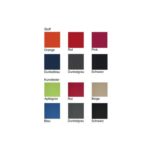 Personenleitsystem Gurt schwarz, Edelstahl gebürstet