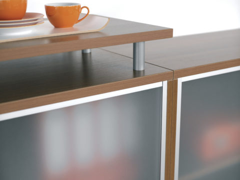 Aktenschrank 3 Ordnerhöhen, 80 cm breit, 285,00